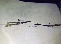 Due squadriglie di S.55 in volo